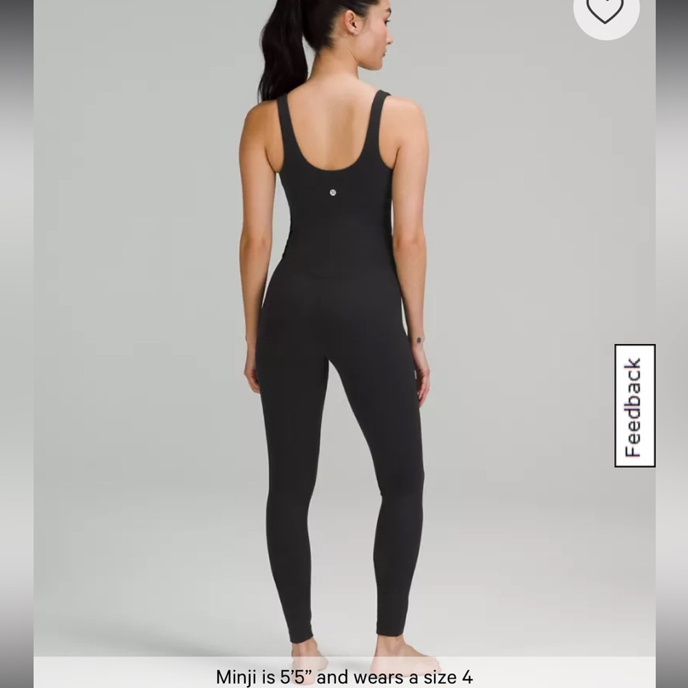 Lululemon Align one piece Size 4 in‎ the color gray